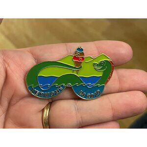 2010 Vermont Sea Monster Cone Destination Imagination Global Finals Trading Pin
